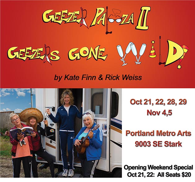 World Premier Musical Review Geezer Palooza